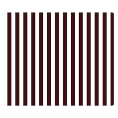 Vertical Stripes 50 x40  Blanket Back