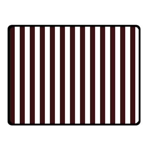Vertical Stripes 50 x40  Blanket Front