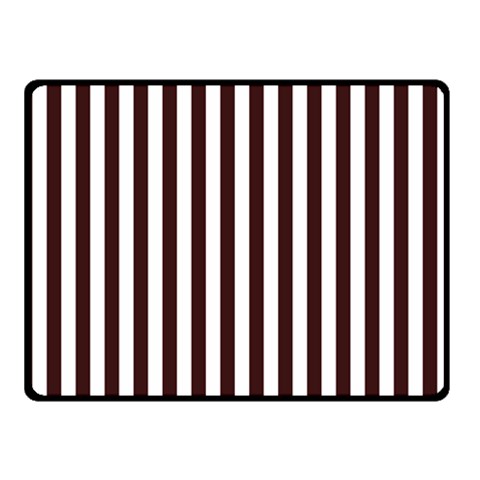 Vertical Stripes 45 x34  Blanket Back