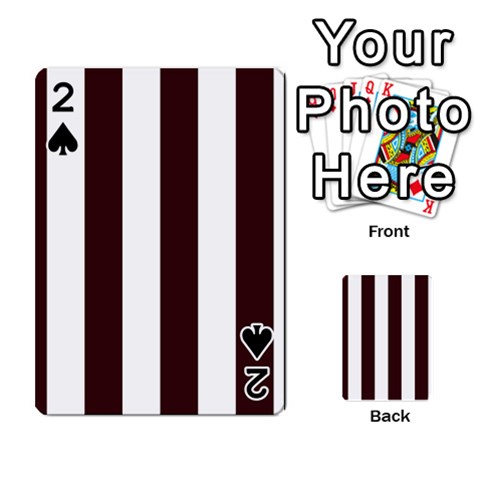 Vertical Stripes Front - Spade2