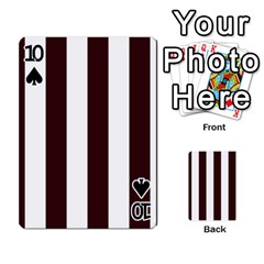 Vertical Stripes Front - Spade10