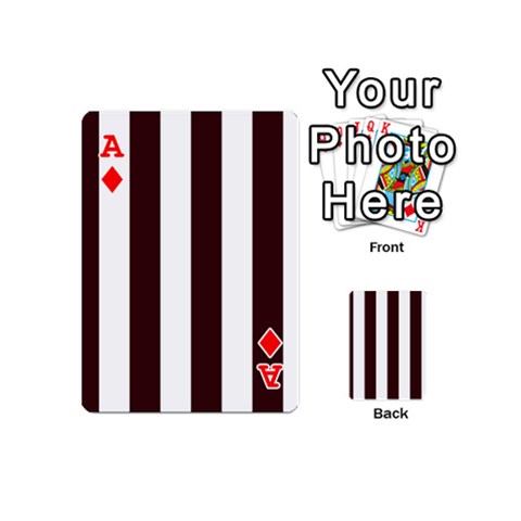 Ace Vertical Stripes Front - DiamondA