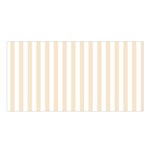Vertical Stripes - White and Champagne Orange Satin Shawl