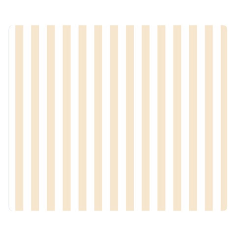 Vertical Stripes 50 x40  Blanket Front