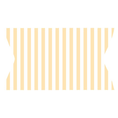 Vertical Stripes Waistband Front