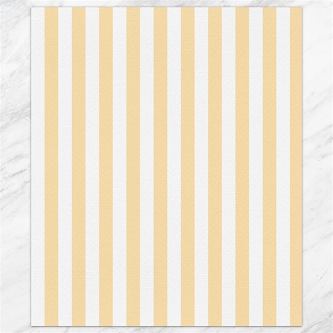 Vertical Stripes 8.15 x9.66  Canvas - 1