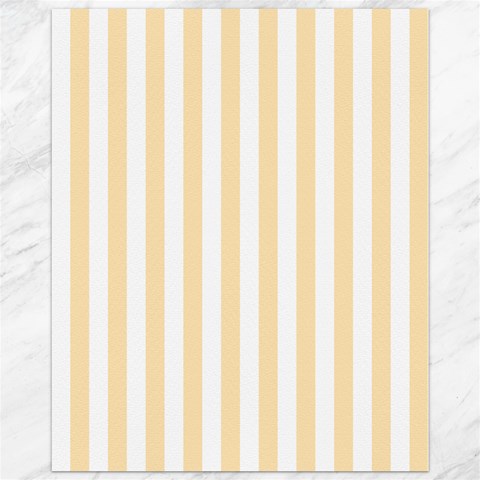 Vertical Stripes 10.95 x13.48  Canvas - 1