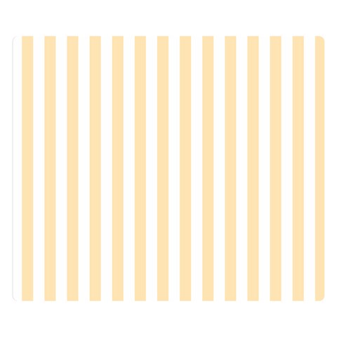 Vertical Stripes 50 x40  Blanket Front
