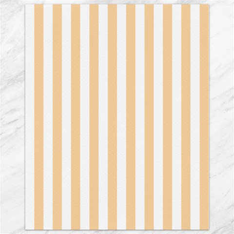 Vertical Stripes 10.95 x13.48  Canvas - 1