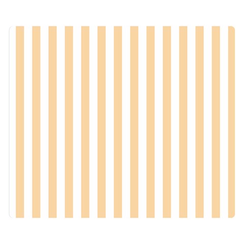 Vertical Stripes 50 x40  Blanket Front