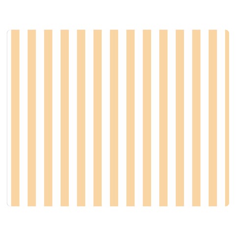 Vertical Stripes 60 x50  Blanket Front