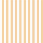 Vertical Stripes - White and Sunset Orange ScrapBook Page 8  x 8 