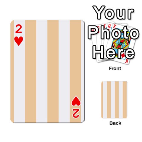 Vertical Stripes Front - Heart2