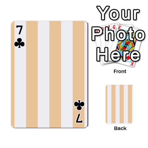 Vertical Stripes Front - Club7