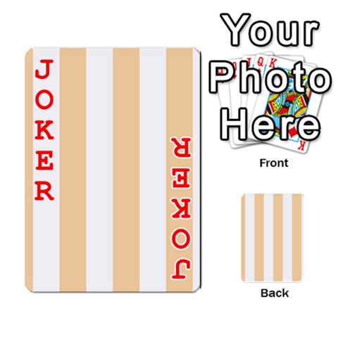 Vertical Stripes Front - Joker2