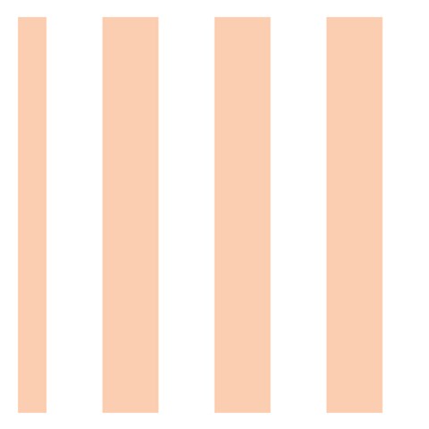 Vertical Stripes 3.75 x3.75  Memopad