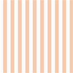 Vertical Stripes - White and Apricot Orange ScrapBook Page 8  x 8 