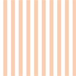 Vertical Stripes - White and Apricot Orange ScrapBook Page 12  x 12 