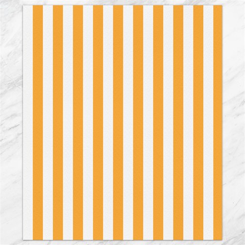 Vertical Stripes 8.15 x9.66  Canvas - 1