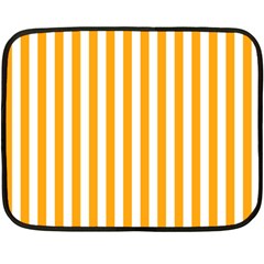 Vertical Stripes 35 x27  Blanket Back