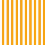 Vertical Stripes - White and Dark Tangerine Orange ScrapBook Page 8  x 8 