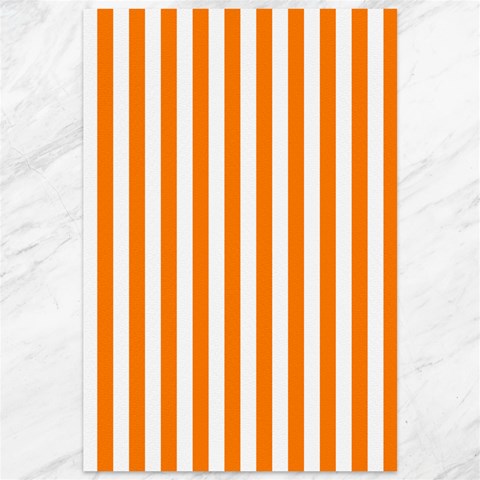 Vertical Stripes 11.88 x17.36  Canvas - 1