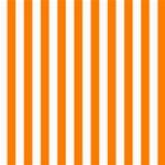 Vertical Stripes - White and Orange ScrapBook Page 8  x 8 