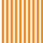 Vertical Stripes - White and Orange ScrapBook Page 12  x 12 