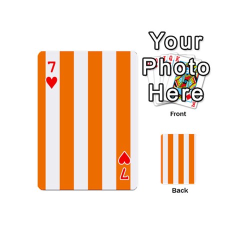 Vertical Stripes Front - Heart7