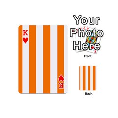 King Vertical Stripes Front - HeartK