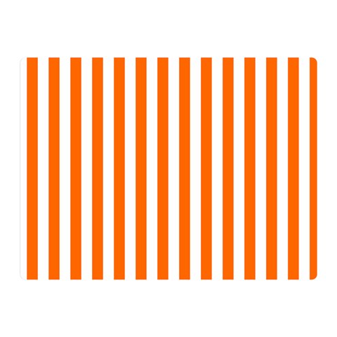 Vertical Stripes 35 x27  Blanket Front