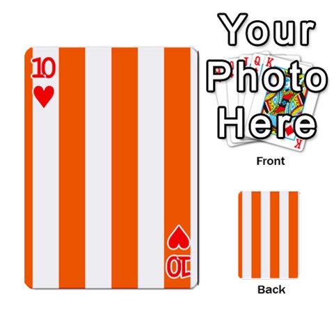 Vertical Stripes Front - Heart10