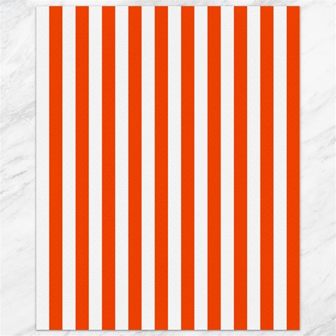 Vertical Stripes 10.95 x13.48  Canvas - 1