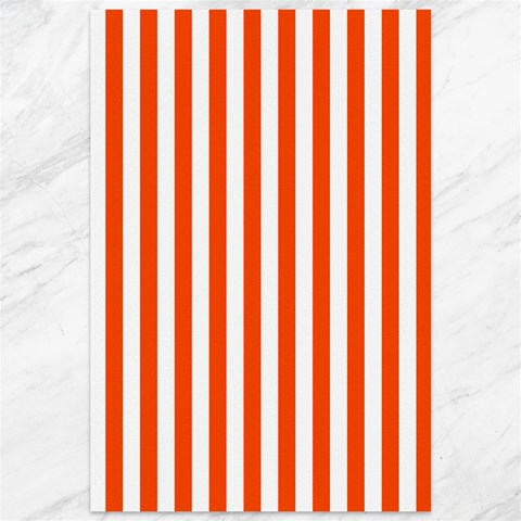 Vertical Stripes 11.88 x17.36  Canvas - 1
