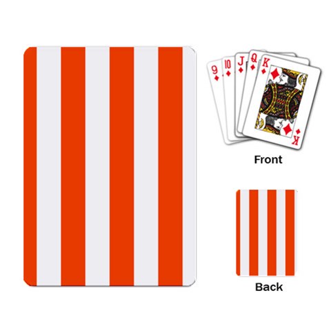 Vertical Stripes Back