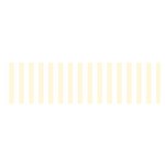 Vertical Stripes - White and Cornsilk Yellow Satin Scarf (Oblong)