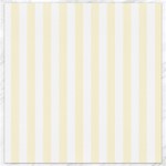 Vertical Stripes - White and Cornsilk Yellow Canvas 12  x 12 