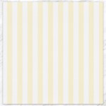 Vertical Stripes - White and Cornsilk Yellow Canvas 16  x 16 