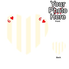Vertical Stripes Front - Heart6
