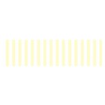 Vertical Stripes - White and Cream Yellow Satin Scarf (Oblong)