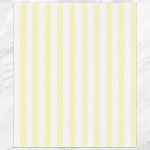 Vertical Stripes 8.15 x9.66  Canvas - 1