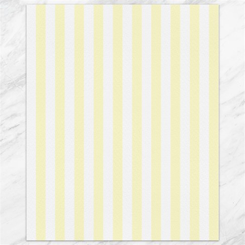 Vertical Stripes 10.95 x13.48  Canvas - 1