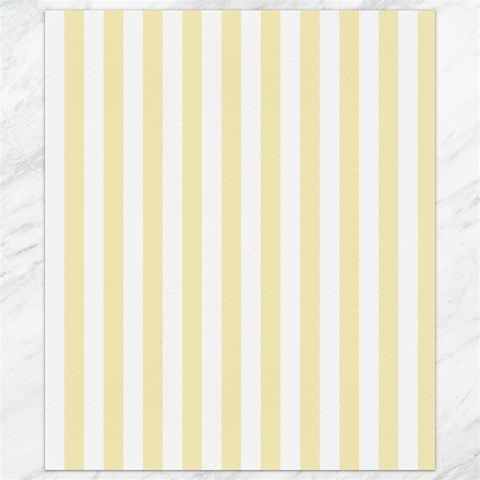Vertical Stripes 8.15 x9.66  Canvas - 1