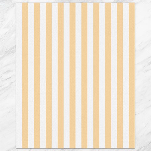 Vertical Stripes 10.95 x13.48  Canvas - 1