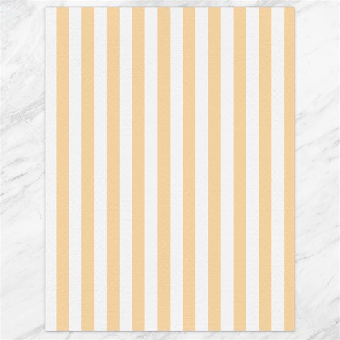 Vertical Stripes 17.8 x23.08  Canvas - 1