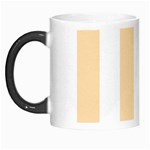 Vertical Stripes - White and Navajo White Yellow Morph Mug