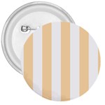 Vertical Stripes - White and Navajo White Yellow 3  Button