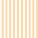 Vertical Stripes - White and Navajo White Yellow ScrapBook Page 8  x 8 