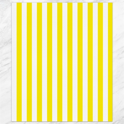 Vertical Stripes 8.15 x9.66  Canvas - 1