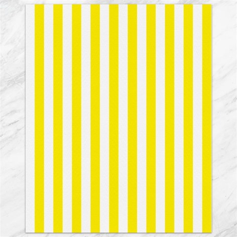 Vertical Stripes 10.95 x13.48  Canvas - 1